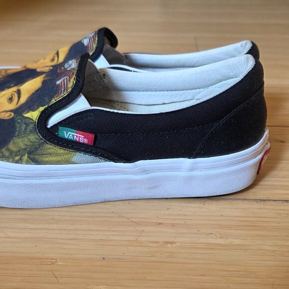 Frida Kahlo Vans slipon size 6 - Picture 4 of 6